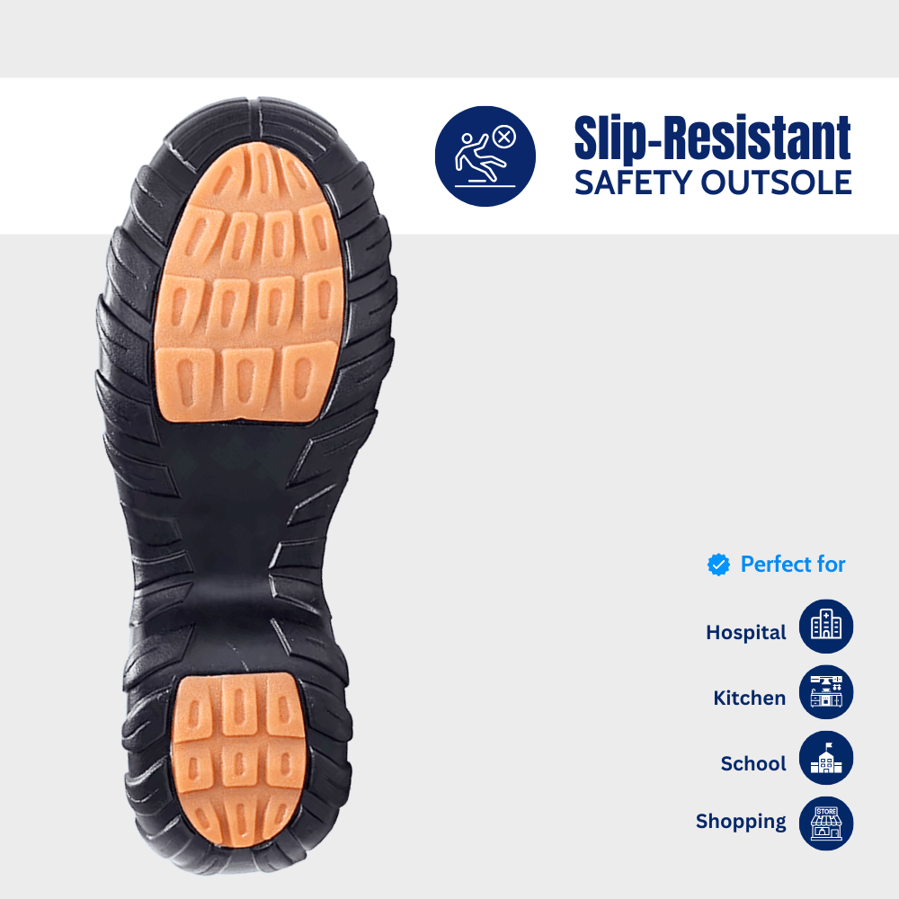 OrthoComfort Shoes - Grey & Pink - WalkRelief
