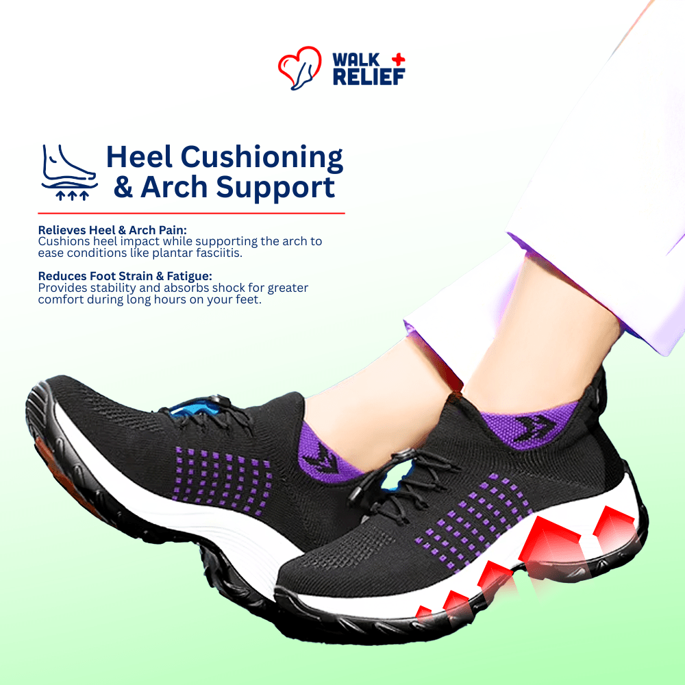 OrthoComfort Stretch Shoes - All Day Relief - WalkRelief