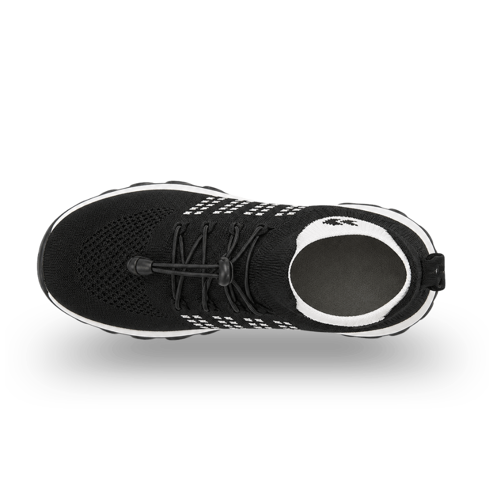OrthoComfort Shoes - Black & Grey