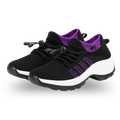 OrthoComfort Shoes - Black & Purple
