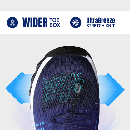 OrthoComfort Shoes - Grey & Pink - WalkRelief