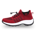 OrthoComfort Shoes - Red & Black