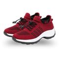 OrthoComfort Shoes - Red & Black