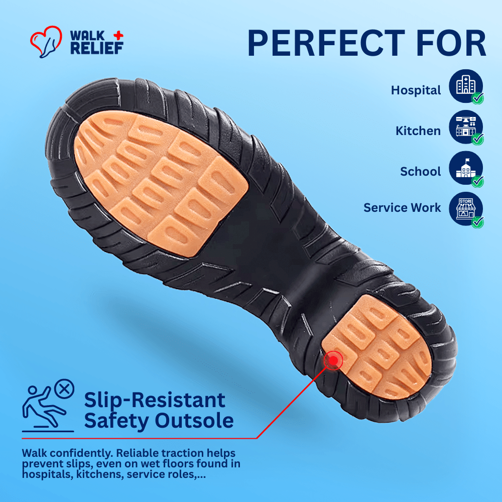 [Pink] OrthoComfort Stretch Shoes - All Day Relief - WalkRelief